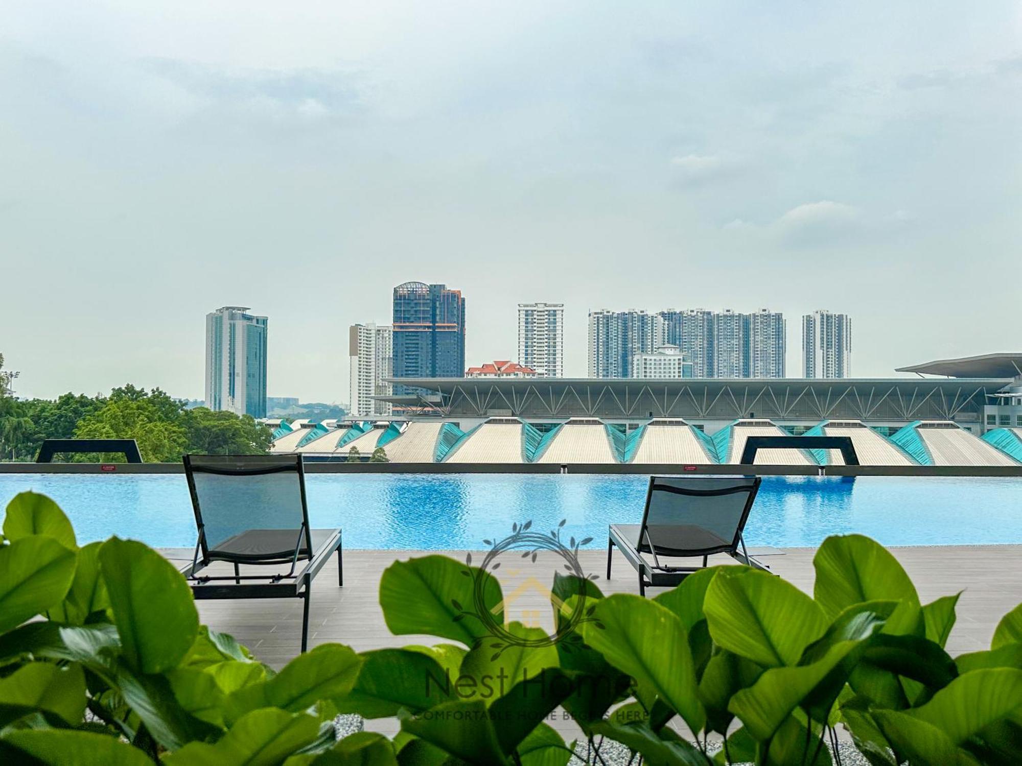 Twin Tower Residence By Nest Home【5 Mins Walk To Ciq】 Johor Bahru Exterior photo