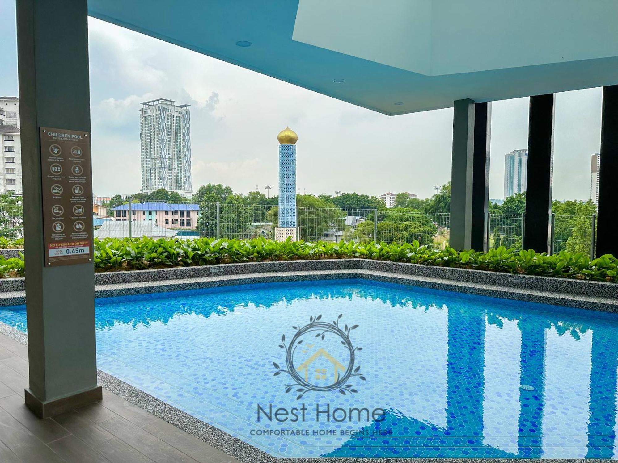 Twin Tower Residence By Nest Home【5 Mins Walk To Ciq】 Johor Bahru Exterior photo